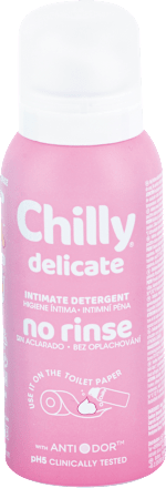 Umývacia pena pre intímnu hygienu delicate Chilly