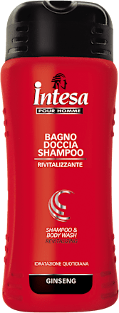 Bagno doccia shampoo con ginseng intesa