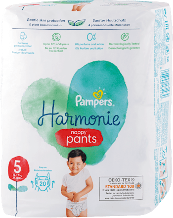 Гащички 5 (12-17 кг) Pampers Harmonie