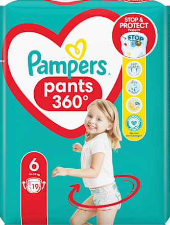 Scutece chiloţel numărul 6, 12-17 kg Pampers