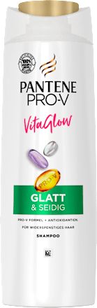 Shampoo Vita Glow Glatt & Seidig PANTENE PRO-V