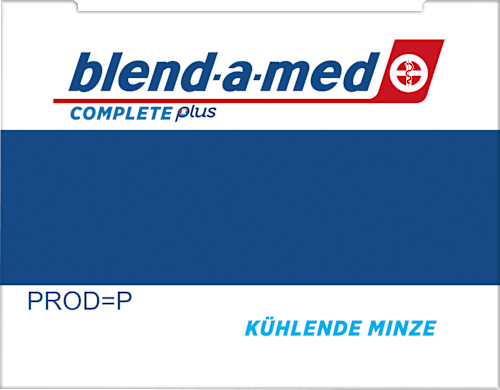 Zahnpasta Complete Plus Schutz & Reinigung blend-a-med