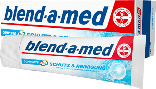 Zahnpasta Complete Plus Schutz & Reinigung blend-a-med