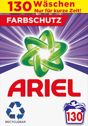 Colorwaschmittel Pulver Farbschutz ARIEL