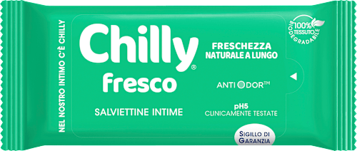 Șervețele umede intime fresh Chilly