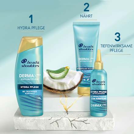 Tiefenwirksame Feuchtigkeit Derma X Pro Kopfhautmaske head&shoulders