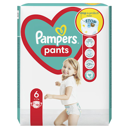 Scutece chiloţel numărul 6, 12-17 kg Pampers