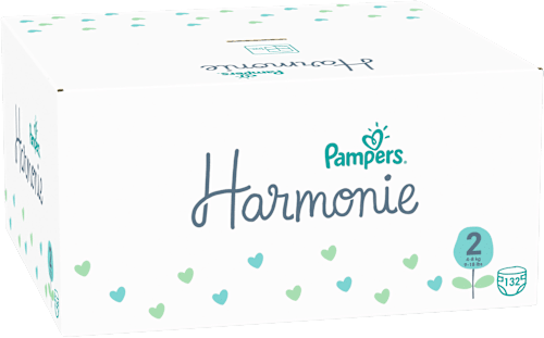 Plenice velikost 2 - mesečno pakiranje (4-8 kg) Pampers Harmonie