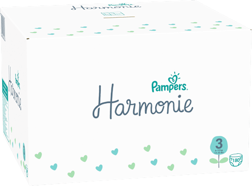 Plenice velikost 3 - mesečno pakiranje (6-10 kg) Pampers Harmonie