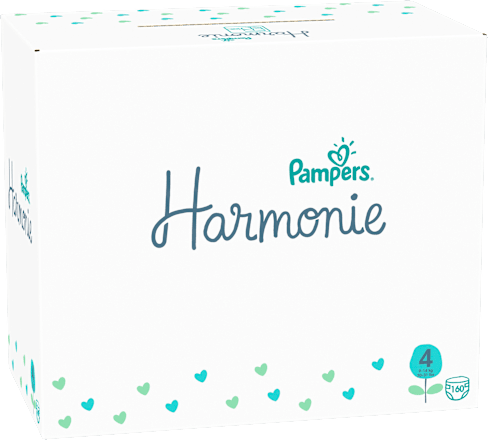 Plenice velikost 4 - mesečno pakiranje (9-14 kg) Pampers Harmonie