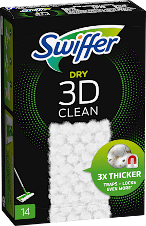 Trockene Bodentücher 3D Nachfüllpack Swiffer