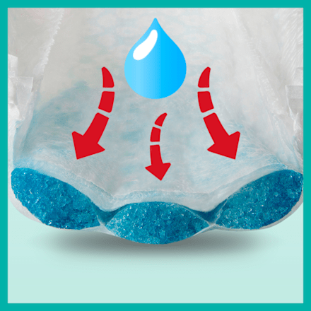 Pelene-gaćice mjesečno pakiranje, vel.4 (9 - 15 kg) Pampers active baby