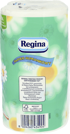 Papier toaletowy Rumiankowy (3-warstwy, 4x150 listków) Regina