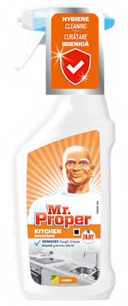 Спрей за почистване на кухня с Лимон Mr.Proper