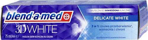 Pasta do zębów 3D White Delicatewhite blend-a-med