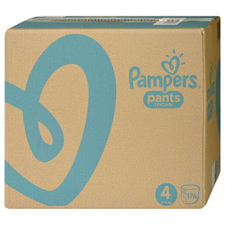 Pelene-gaćice jumbo pack, vel. 4 (9 – 15 kg Pampers active baby