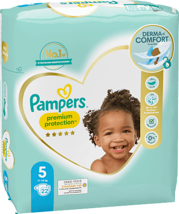 Windeln Premium Protection Gr. 5 Junior (11-16 kg) Pampers
