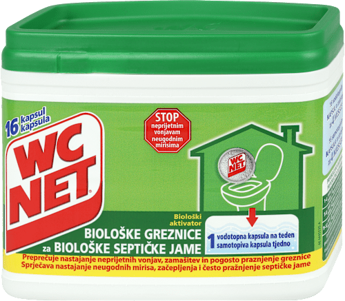 Kapsule za greznico WC NET