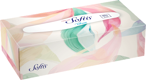 Taschentücher Box 4-lagig Softis
