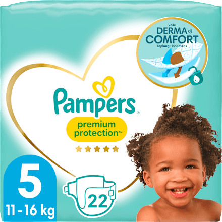 Windeln Premium Protection Gr. 5 Junior (11-16 kg) Pampers