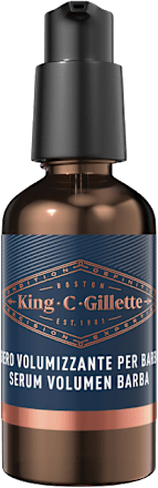 Siero volumizzante barba King. C. Gillette