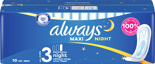 Maxi-Binden ProFresh Night  always