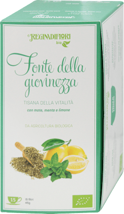 Fonte della giovinezza Tisana biologica REGINADIFIORI