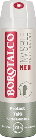 MEN INVISIBLE MUSK SCENT dezodorans sprej za muškarce - Protect TalQ Borotalco