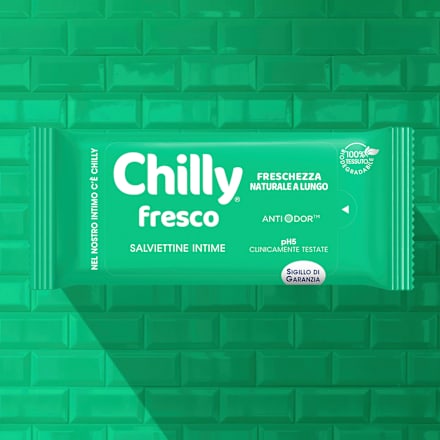 Vlhčené utierky na intímnu hygienu fresh Chilly