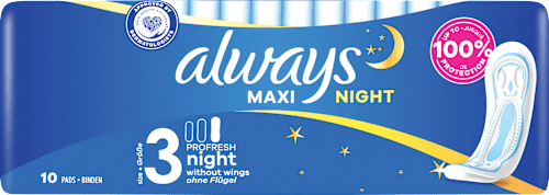 Maxi-Binden ProFresh Night  always