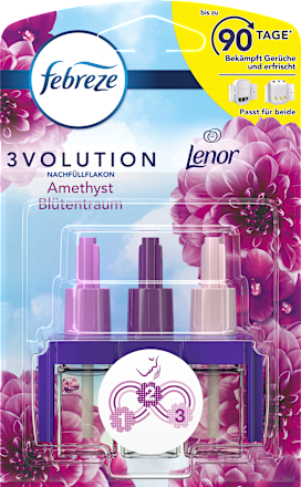 Lufterfrischer Duftstecker 3 Volution Amethyst Nachfüllpack  Febreze
