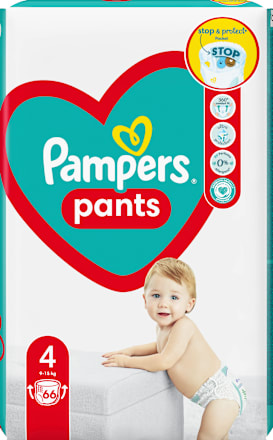 Гащички Pants 360°, размер 4 (9-15 kg) Pampers