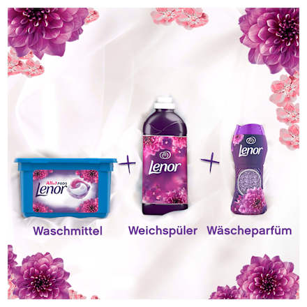 Colorwaschmittel Amethyst Blütentraum Pods Lenor