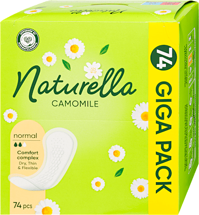 Tisztasági betét, Camomile normal, Gigapack Naturella
