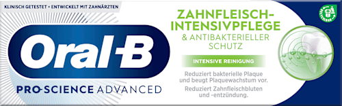 Zahnpasta Pro Science Advanced Zahnfleisch-Intensivpflege Oral-B