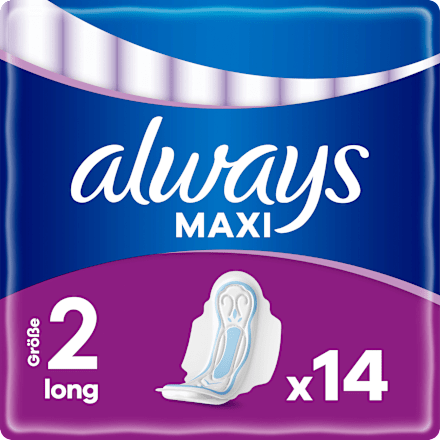 Maxi-Binden Long mit Flügeln always