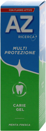 Dentifricio Multiprotezione Carie gel AZ