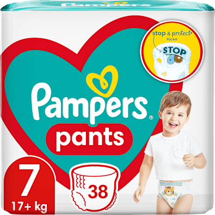 Pelene-gaćice vel. 7 (17 + kg) Pampers active baby