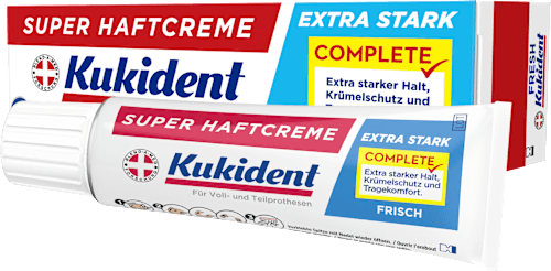 Haftcreme Super Extra Stark Frisch Kukident