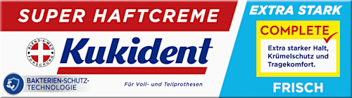 Haftcreme Super Extra Stark Frisch Kukident