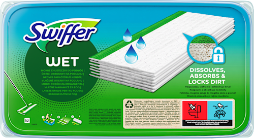 Влажни кърпи за под Swiffer