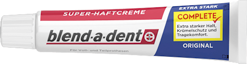 Haftcreme Complete Original extra stark blend-a-dent