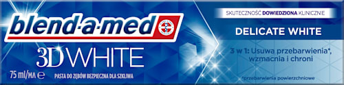 Pasta do zębów 3D White Delicatewhite blend-a-med