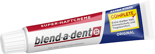 Haftcreme Complete Original extra stark blend-a-dent