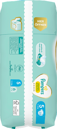 Windeln Premium Protection Gr. 5 Junior (11-16 kg) Pampers