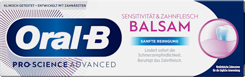 Zahnpasta Pro Science Balsam Sensivität & Zahnfleisch Oral-B