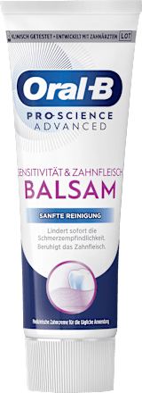 Zahnpasta Pro Science Balsam Sensivität & Zahnfleisch Oral-B