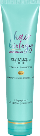 Meno Balance Revitalisierende & Beruhigende Pflegespülung hair biology