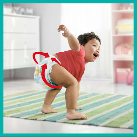 Pelene-gaćice mjesečno pakiranje, vel. 3, 6 - 11 kg Pampers active baby