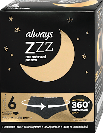 Менструални бикини, размер S/M always